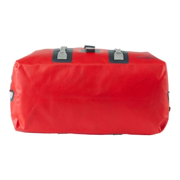 NWT LL Bean Adventure Pro Waterproof Duffle 60L in BLUE - Picture 4 of 12